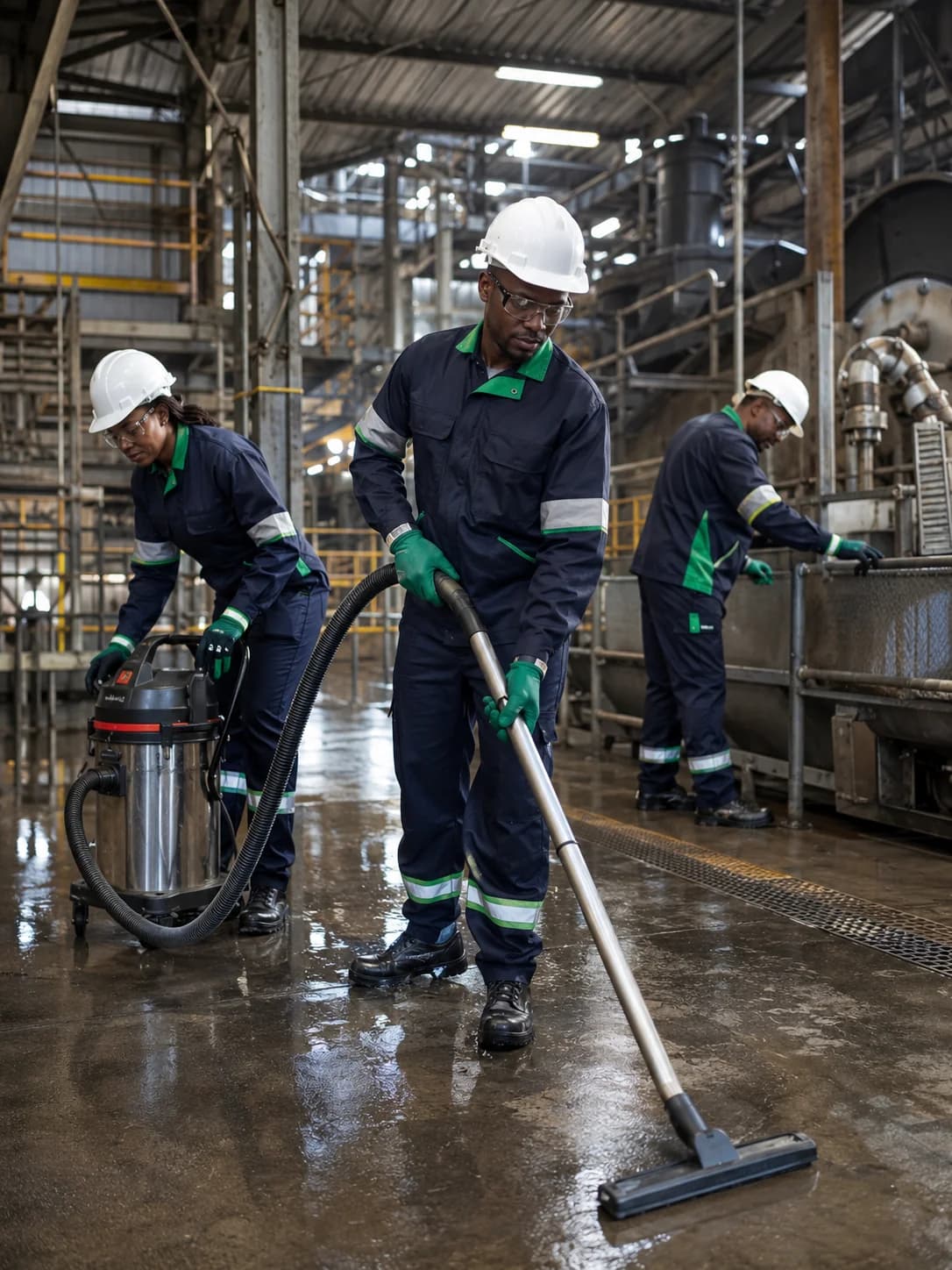 Professional industrial cleaning and mining site cleaning service